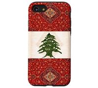 Carcasa para iPhone SE (2020) / 7/8 Mapa de la Bandera del Líbano, Beirut, Cedro, diseño de Patrimonio libanés
