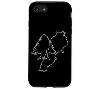 Carcasa para iPhone SE (2020) / 7/8 Mapa de la Bandera del Líbano, Beirut, Cedro, diseño de Patrimonio libanés