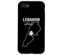 Carcasa para iPhone SE (2020) / 7/8 Mapa de la Bandera del Líbano, Beirut, Cedro, diseño de Patrimonio libanés