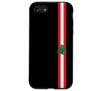 Carcasa para iPhone SE (2020) / 7/8 Mapa de la Bandera del Líbano, Beirut, Cedro, diseño de Patrimonio libanés