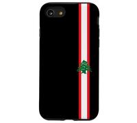 Carcasa para iPhone SE (2020) / 7/8 Mapa de la Bandera del Líbano, Beirut, Cedro, diseño de Patrimonio libanés