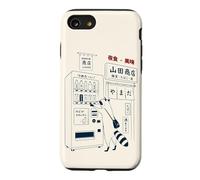 Carcasa para iPhone SE (2020) / 7/8 Máquina Expendedora Japonesa Mapache Shibuya Tokio