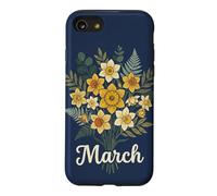 Carcasa para iPhone SE (2020) / 7/8 March Birth Flower Daffodil Floral Birthday