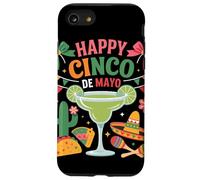 Carcasa para iPhone SE (2020) / 7/8 Margarita Cactus Taco Fiesta Happy Cinco De Mayo Celebración