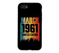 Carcasa para iPhone SE (2020) / 7/8 Marzo 1961 Años Cumpleaños Edición Limitada Retro