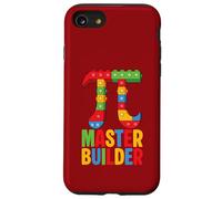 Carcasa para iPhone SE (2020) / 7/8 Master Builder Pi Symbol Pi Ladrillos Pi Bloques Constructor de Ladrillos