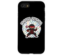 Carcasa para iPhone SE (2020) / 7/8 Matemáticas Ninja Profesor Matemático Amante Estudiante Profesor Divertido