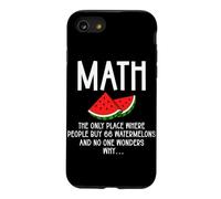 Carcasa para iPhone SE (2020) / 7/8 Matemáticas Sandía Número Problema Álgebra Estudiante matemático