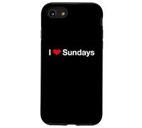 Carcasa para iPhone SE (2020) / 7/8 Me encantan los domingos