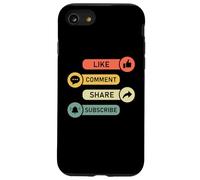 Carcasa para iPhone SE (2020) / 7/8 Me Gusta, comenta, comparte, suscribirse - Livestream Video Blogging