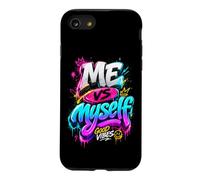 Carcasa para iPhone SE (2020) / 7/8 Me Vs Myself Graffiti Style Urban Streetwear Apparel Design