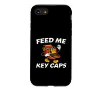 Carcasa para iPhone SE (2020) / 7/8 Mechanical Keyboard Feed Me Key Caps Retro Typist