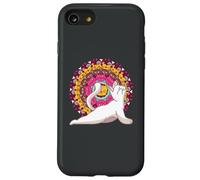 Carcasa para iPhone SE (2020) / 7/8 Meditación de los Chakras del Yoga Mandala Cat Pilates Gato
