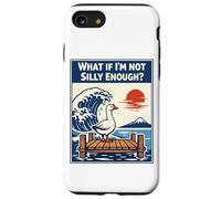 Carcasa para iPhone SE (2020) / 7/8 Meme Divertido y Tonto Ganso, ¿y si no Soy lo Suficientemente Tonto