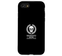 Carcasa para iPhone SE (2020) / 7/8 Memento Mori Memento Vivere Calavera Cita Latina Estoico