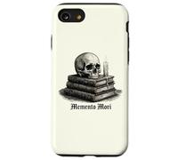 Carcasa para iPhone SE (2020) / 7/8 Memento Mori Skull Books Dark Academia Gótico Filosófico