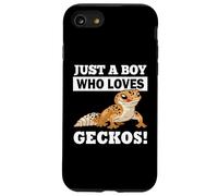 Carcasa para iPhone SE (2020) / 7/8 Mens Reptile Boy Who Loves Leopard Geckos Lover