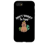 Carcasa para iPhone SE (2020) / 7/8 Mens Womens Kids Girls Kawaii Lover Don't Worry Be Capy