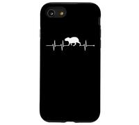 Carcasa para iPhone SE (2020) / 7/8 Mens Womens Kids Heartbeat EKG Meme Lover Capybara