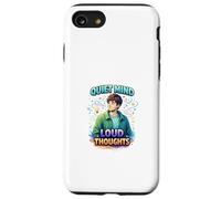 Carcasa para iPhone SE (2020) / 7/8 Mente Tranquila Pensamientos ruidosos Diseño estético introvertido