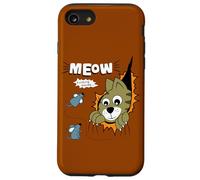 Carcasa para iPhone SE (2020) / 7/8 Meow Finding Mouse, Cats & Mice Illustration Graphic Designs