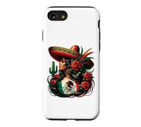 Carcasa para iPhone SE (2020) / 7/8 Mexico Flag Mexican Hispanic Siesta Pride Viva México Women