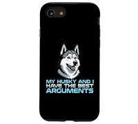 Carcasa para iPhone SE (2020) / 7/8 Mi Husky y yo Tenemos los Mejores argumentos dueño de Perro
