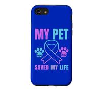 Carcasa para iPhone SE (2020) / 7/8 Mi Mascota salvó mi Vida Prevención del Suicidio Emocional Perro Gato