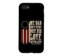 Carcasa para iPhone SE (2020) / 7/8 Mi papá no está aquí Pero su Amor Nunca dejó Memorial Dad