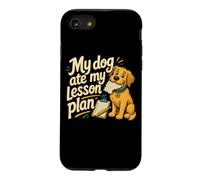 Carcasa para iPhone SE (2020) / 7/8 Mi Perro se comió mi Plan de lecciones Divertido Maestro