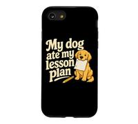 Carcasa para iPhone SE (2020) / 7/8 Mi Perro se comió mi Plan de lecciones Maestro Amante de los Perros