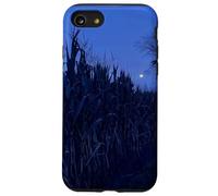 Carcasa para iPhone SE (2020) / 7/8 Midwest Gothic Aesthetic Rural Appalachia Moon Corn Field