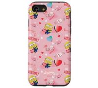 Carcasa para iPhone SE (2020) / 7/8 Minions Big Heart All Over Print
