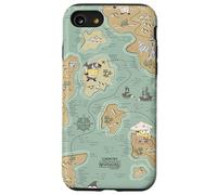 Carcasa para iPhone SE (2020) / 7/8 Minions & Monsters Treasure Map All Over Print