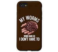 Carcasa para iPhone SE (2020) / 7/8 Mis Gusanos Trabajan Duro para no Tener Que divertirme con el Cultivo de Gusanos