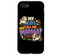 Carcasa para iPhone SE (2020) / 7/8 Mis Hijos me Llaman mah, Divertido mamá Granja Diciendo Broma Amante de la Cabra