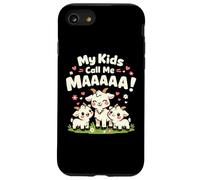 Carcasa para iPhone SE (2020) / 7/8 Mis Hijos me Llaman mah, Divertido mamá Granja Diciendo Broma Amante de la Cabra