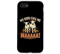 Carcasa para iPhone SE (2020) / 7/8 Mis Hijos me Llaman mah, Divertido mamá Granja Diciendo Broma Amante de la Cabra