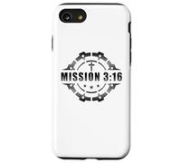 Carcasa para iPhone SE (2020) / 7/8 Mission 3:16 - Christian Faith Church Ministry Soldier