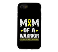 Carcasa para iPhone SE (2020) / 7/8 Mom of a Warrior Childhood Cancer Awareness Mother Women