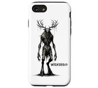 Carcasa para iPhone SE (2020) / 7/8 Monstruo Wendigo, Skinwalker, críptido, Malvado Monstruo de Terror