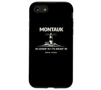 Carcasa para iPhone SE (2020) / 7/8 Montauk New York Lighthouse Coordina diseño de Viajes