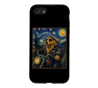 Carcasa para iPhone SE (2020) / 7/8 Motocicleta Golden Retriever Biker Dog Art