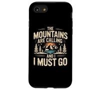 Carcasa para iPhone SE (2020) / 7/8 Mountains Are Calling & I Must Go Retro 80s 90s Vibe