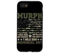 Carcasa para iPhone SE (2020) / 7/8 Murph 1 Mile Run 100 Pullups 200 Flexiones 300 Sentadillas 1 Milla R