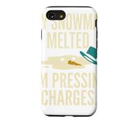 Carcasa para iPhone SE (2020) / 7/8 My Snowman Melted I'm Pressing Charges Winter Design