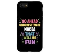 Carcasa para iPhone SE (2020) / 7/8 Nadia Personalized Women's Gift Custom Nadia