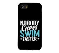 Carcasa para iPhone SE (2020) / 7/8 Nadie le Importa Nadar más rápido Divertido Nadador