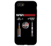 Carcasa para iPhone SE (2020) / 7/8 NASA Artemis Apollo Luna Misión SLS Saturn V