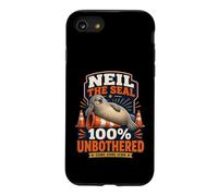 Carcasa para iPhone SE (2020) / 7/8 Neil The Seal 100 Percent Unbothered Funny Neil The Seal